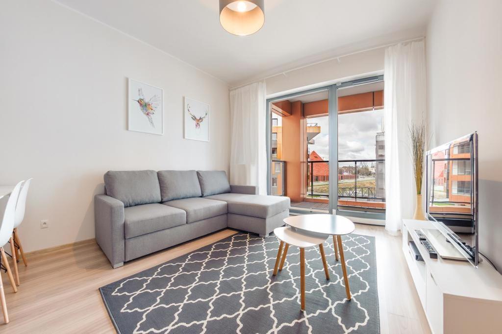 Stocznia418 Apartment กดัญสก์ ภายนอก รูปภาพ